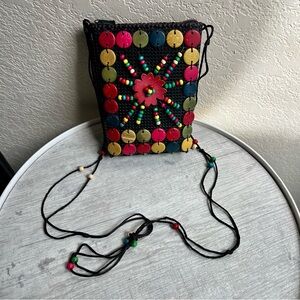 Colorful Beaded Women's Bag
